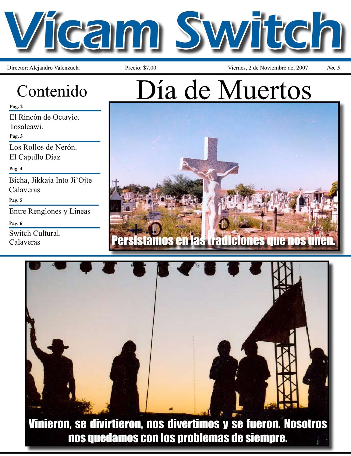Portada: Día de Muertos