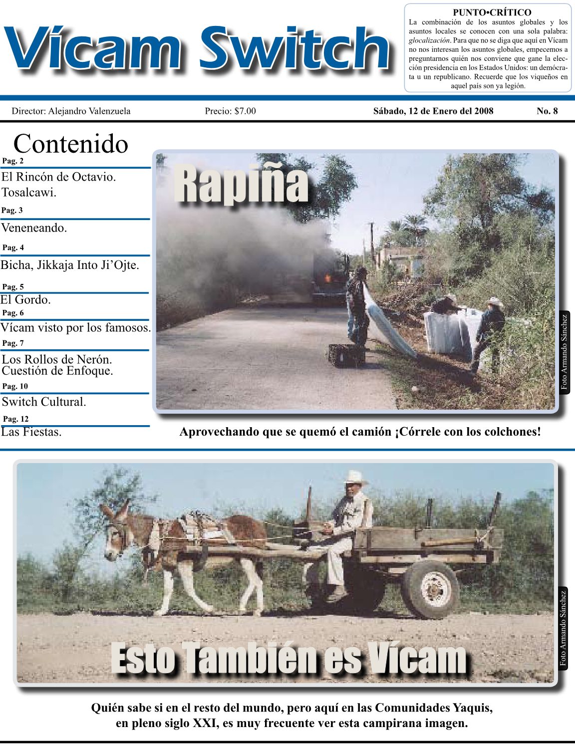 Portada: Rapiña