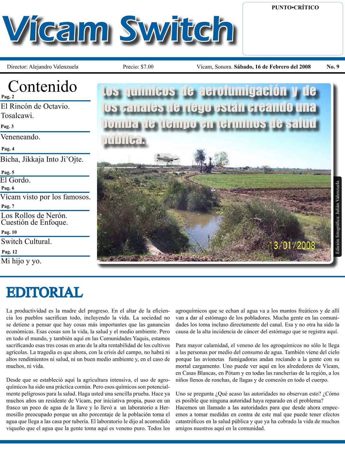 Portada: Una bomba de tiempo en términos de salud pública