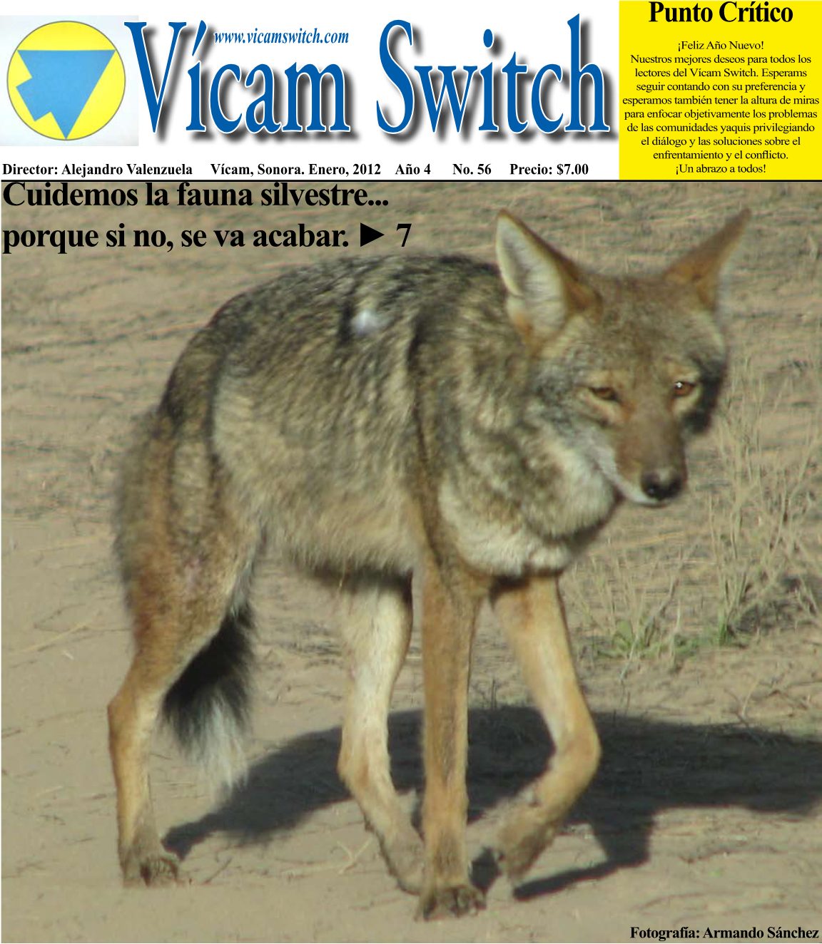 Portada: Cuidemos la fauna silvestre