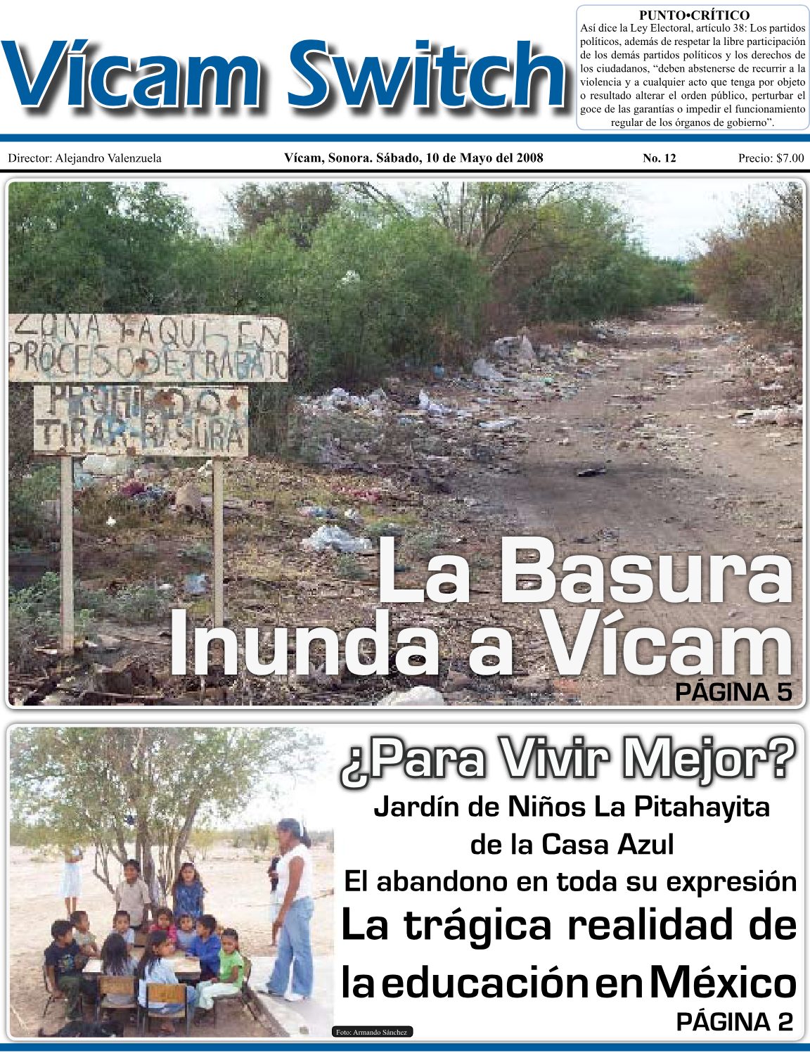 Portada: VICAMSWITCH NO. 12