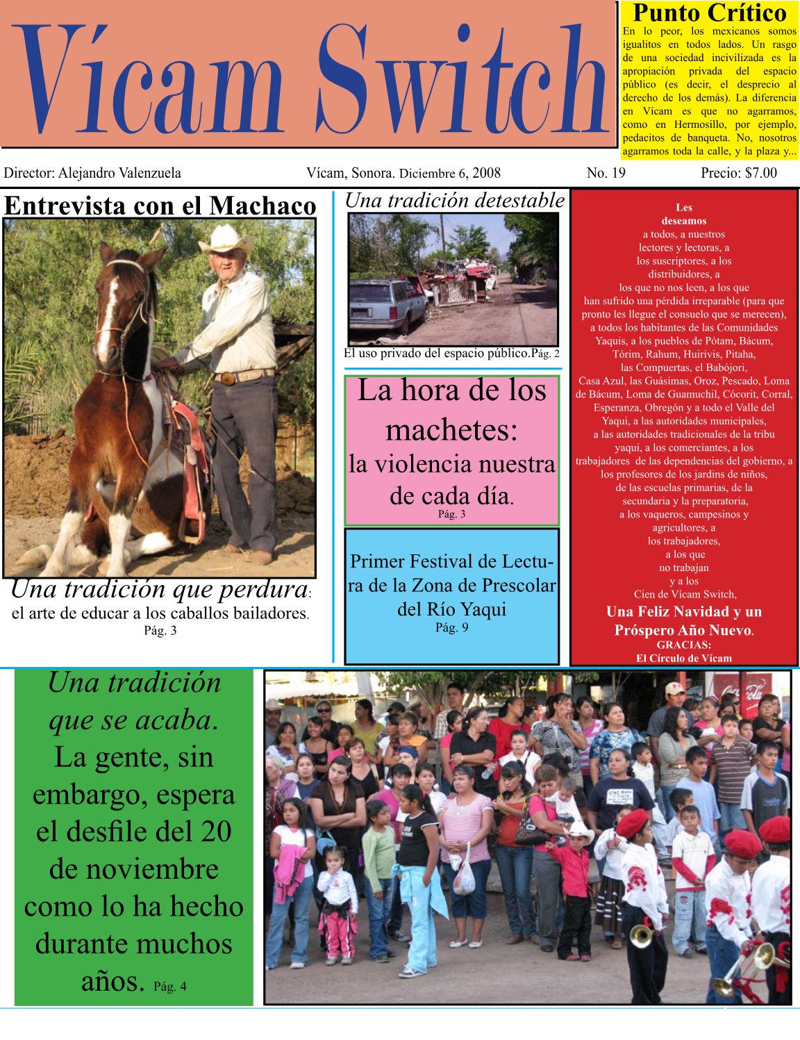 Portada: VICAMSWITCH NO. 19
