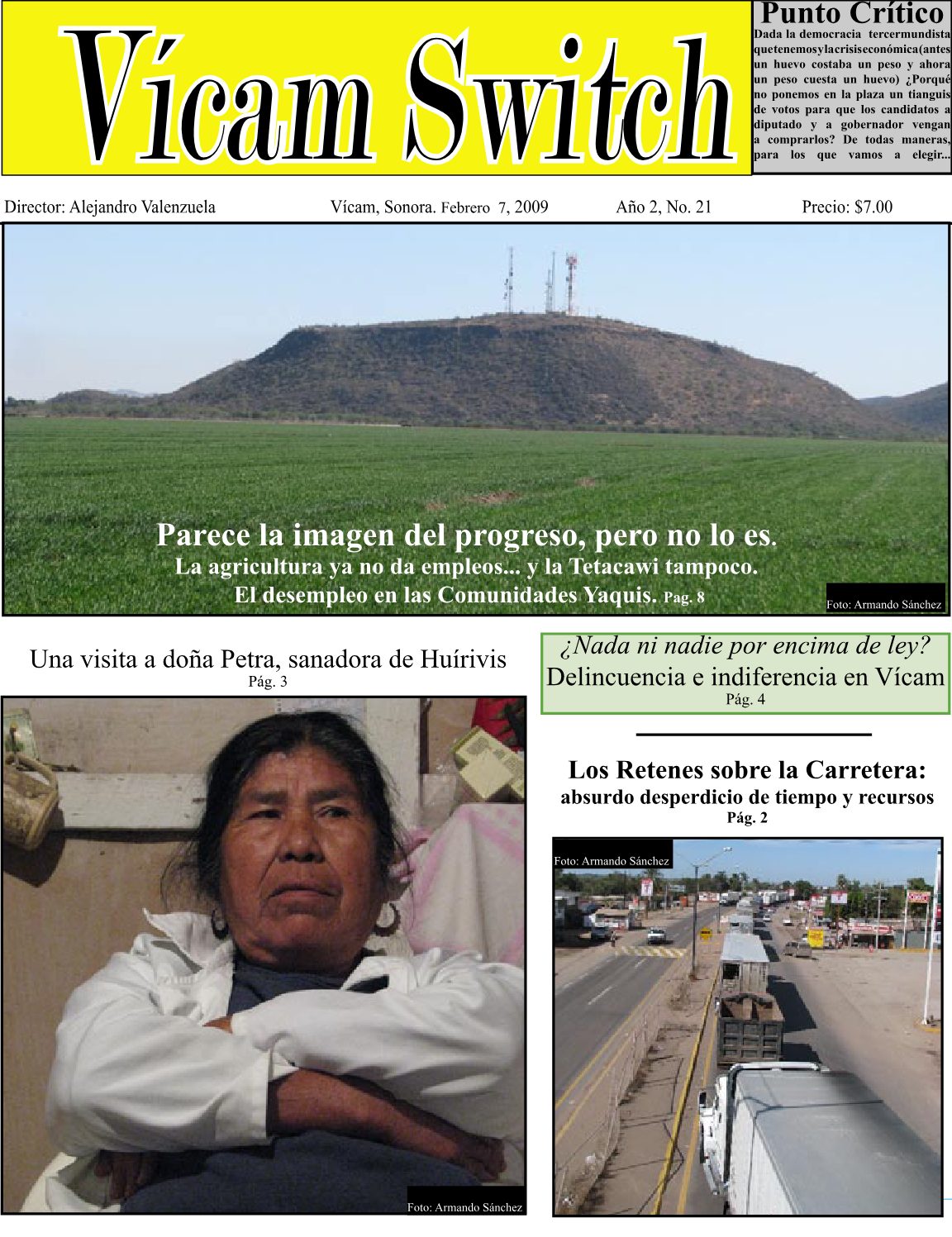 Portada: VICAMSWITCH NO. 21