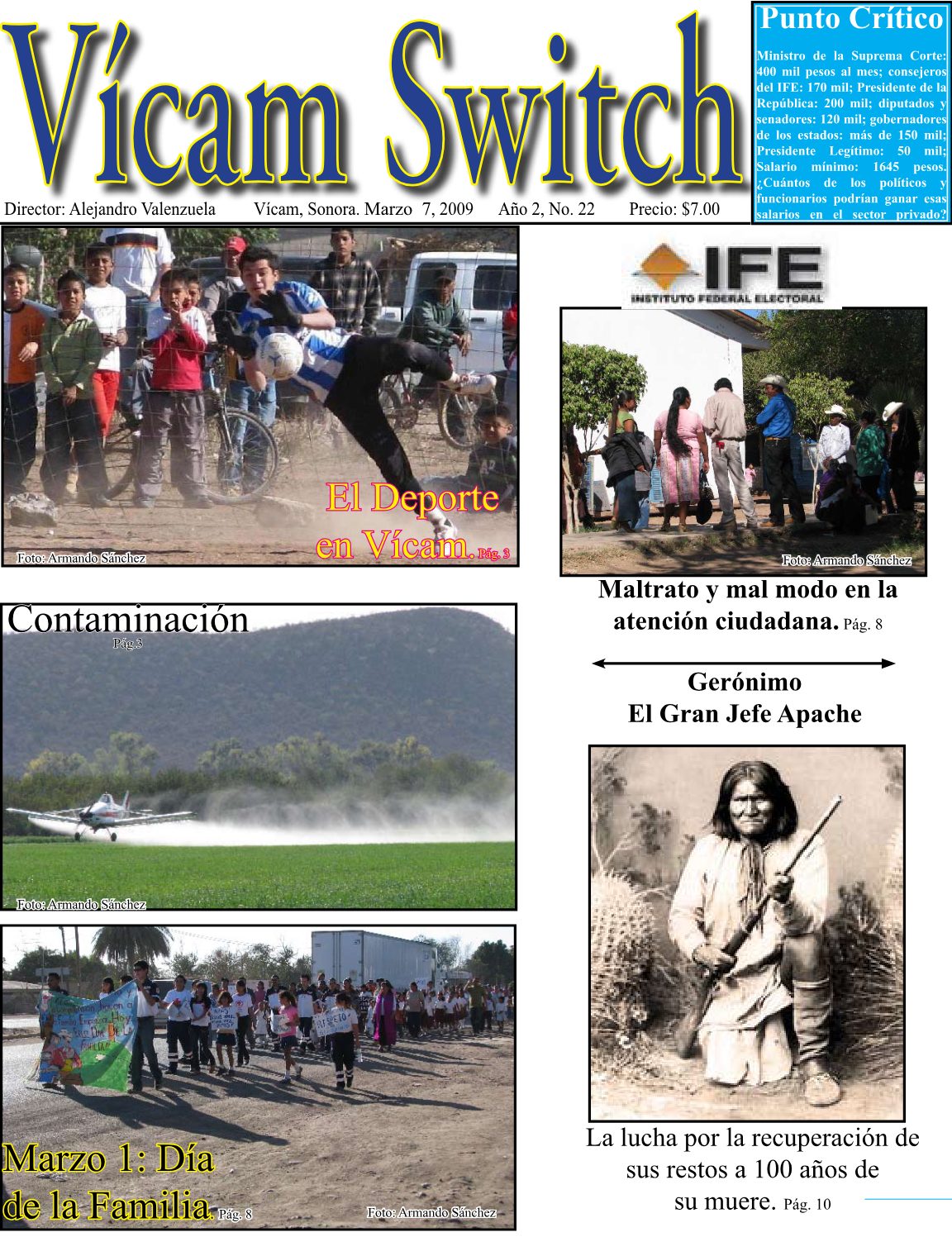 Portada: VICAMSWITCH NO. 22