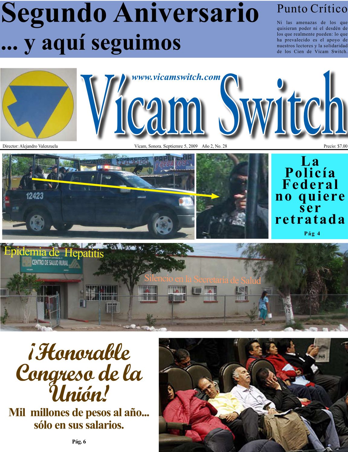 Portada: VICAMSWITCH NO. 28