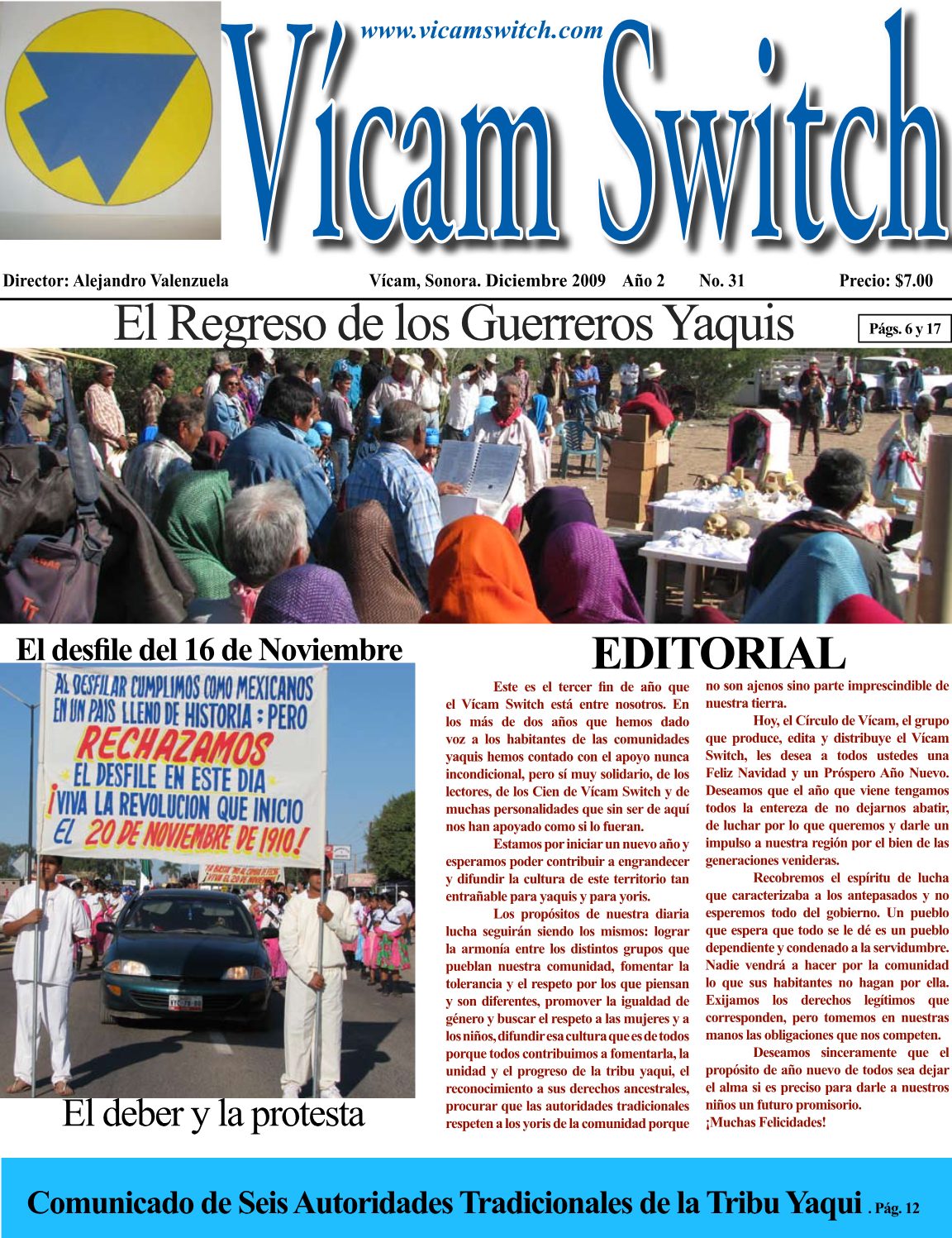 Portada: VICAMSWITCH NO. 31