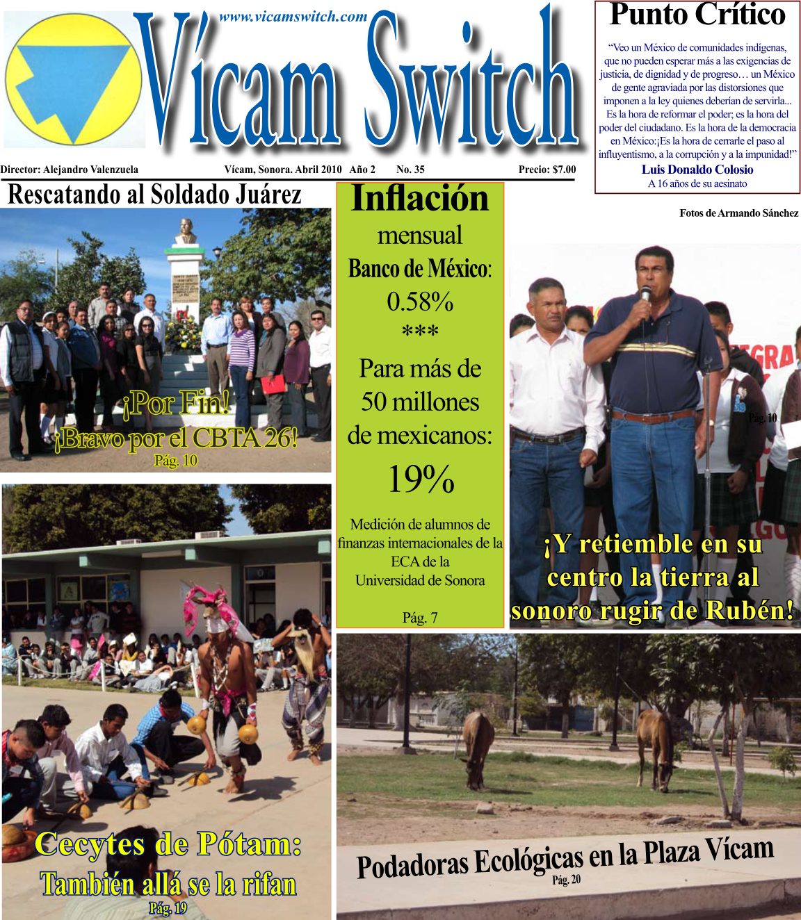 Portada: VICAMSWITCH NO. 35