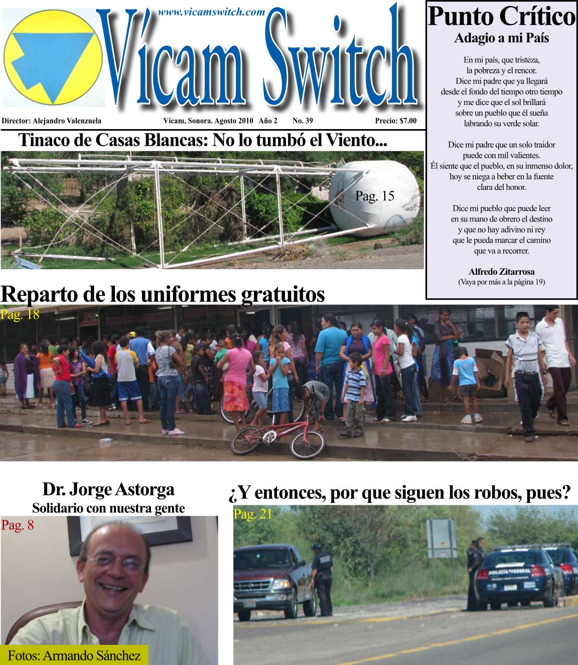 Portada: VICAMSWITCH NO. 39