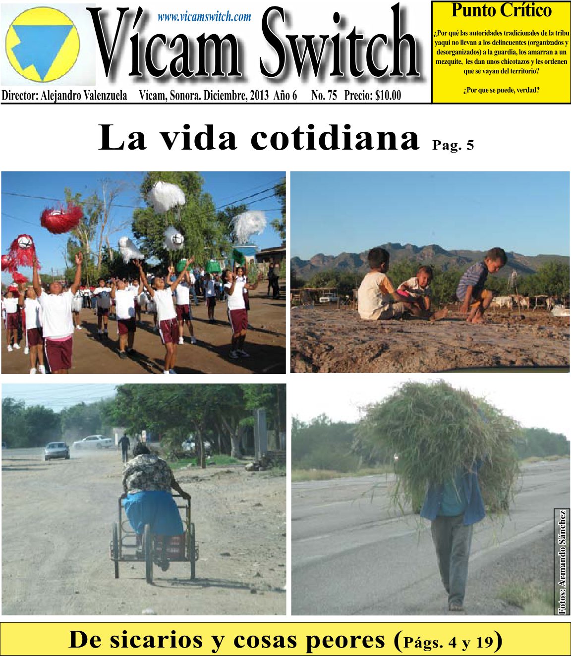 Portada: La vida cotidiana